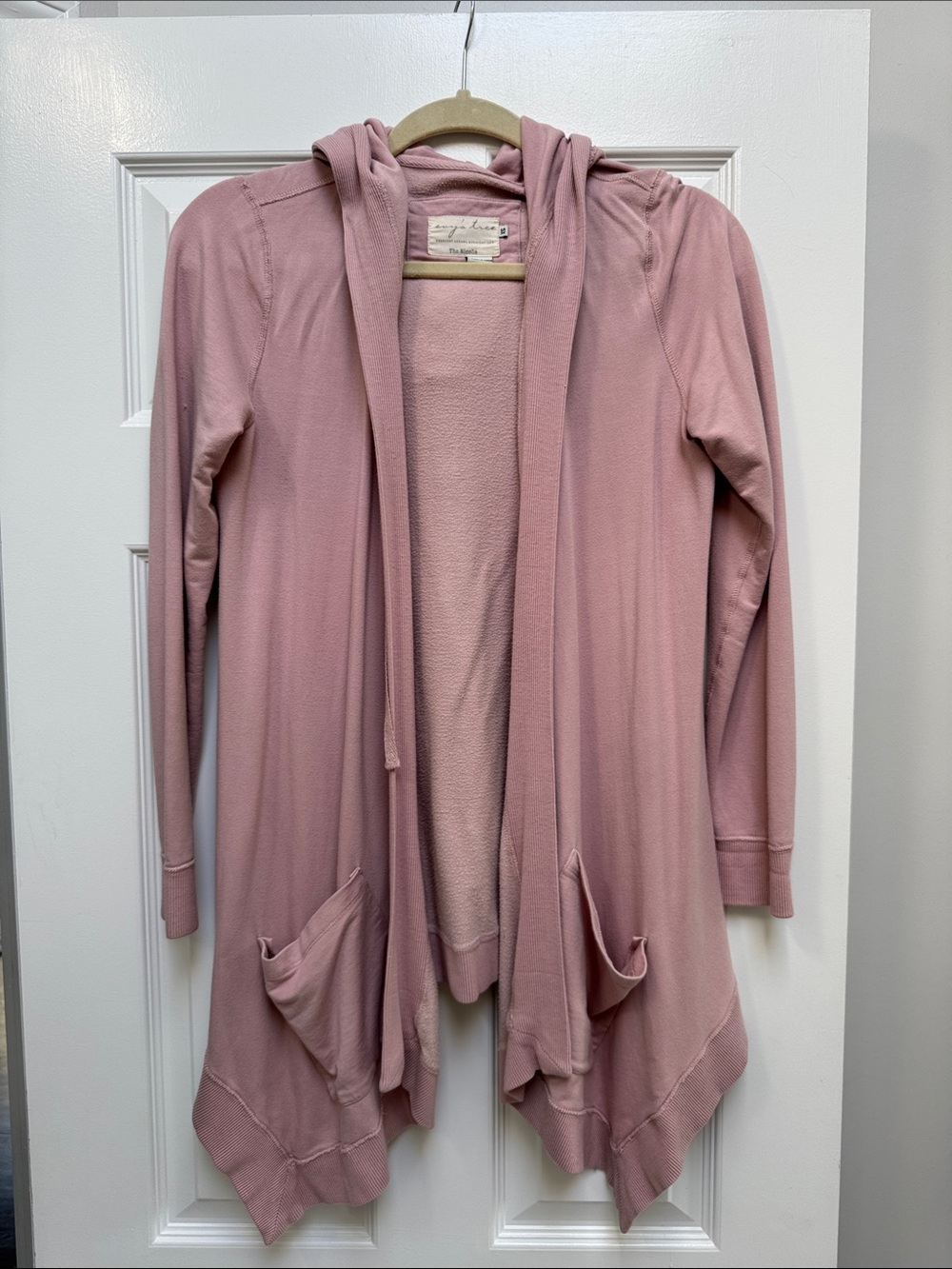 Evy's Tree Light Pink Hoodie The Nicole XS